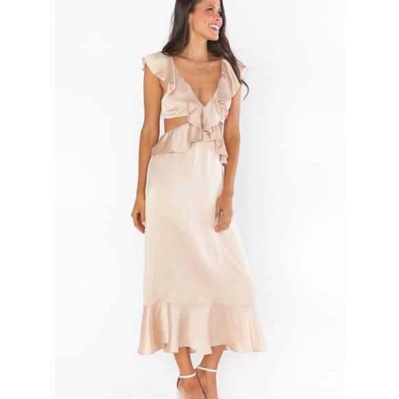 Zoey Midi Dress Show Me Your MuMu NWOT - Picture 5 of 7